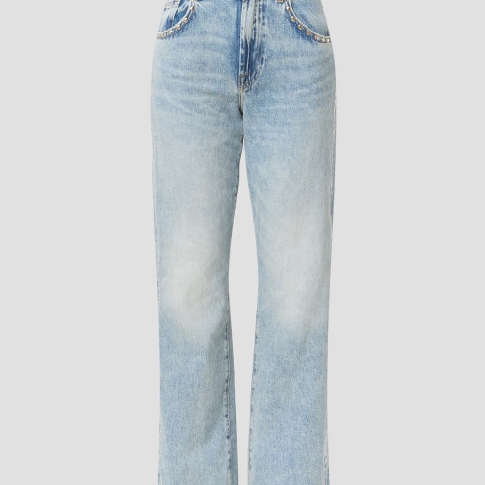 7 For All Mankind Tess Jeans- light blue flare
